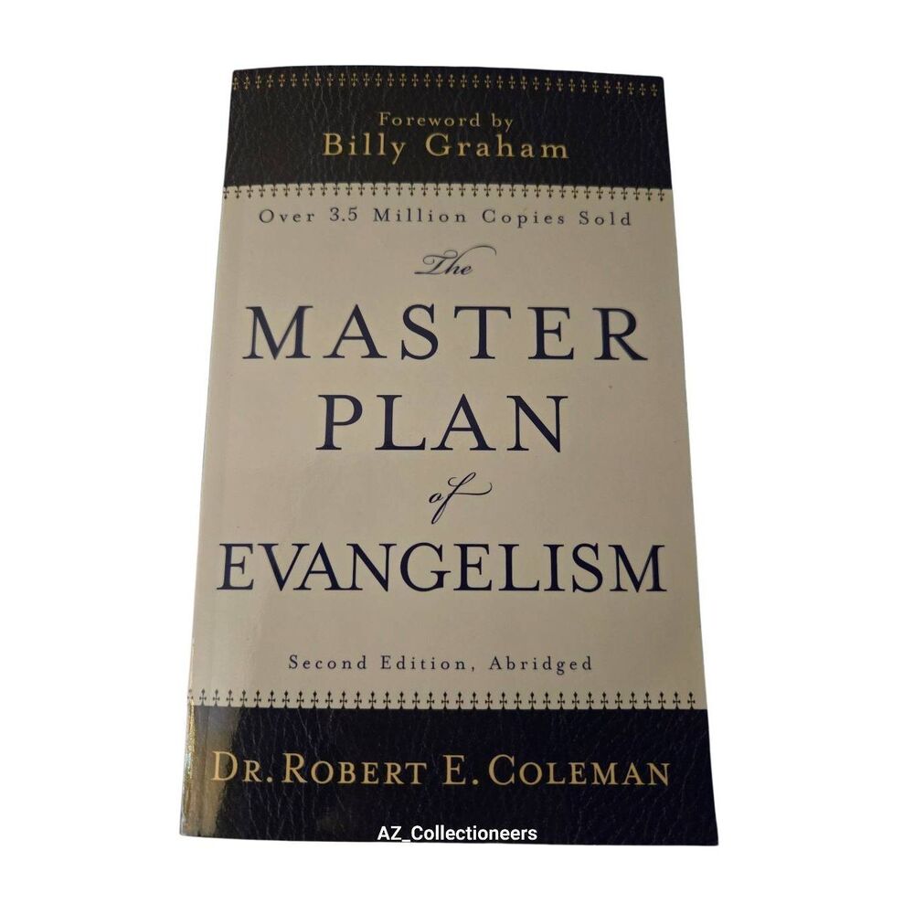 Master plan of evangelism by Dr. Robert E. Coleman - spire - isbn 9780800788087